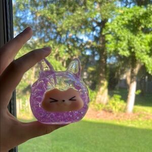 Cute Purple Cat Squishy Toy